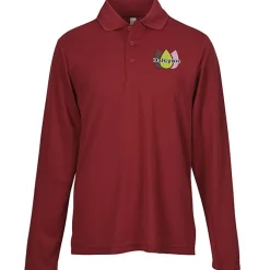 Nova Performance Long Sleeve Pique Polo - Men's