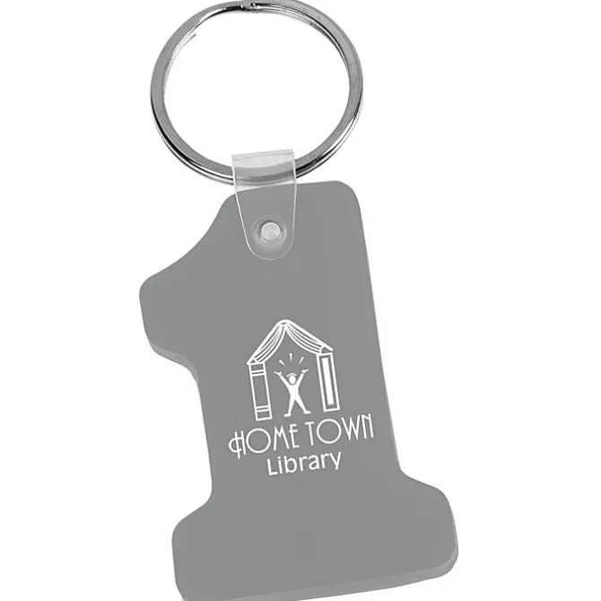 Number One Soft Keychain - Opaque