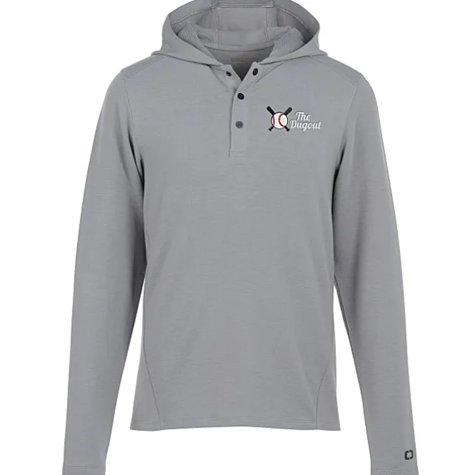 OGIO Lux Flex Hooded Henley