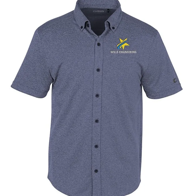 OGIO Performance Stretch Full Button Shirt - Men's