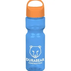 Olympian Bottle with Oval Crest Lid - 28 oz