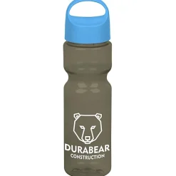 Olympian Bottle with Oval Crest Lid - 28 oz