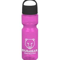 Olympian Bottle with Oval Crest Lid - 28 oz