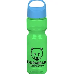 Olympian Bottle with Oval Crest Lid - 28 oz