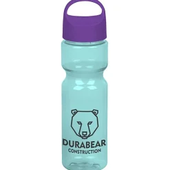 Olympian Bottle with Oval Crest Lid - 28 oz