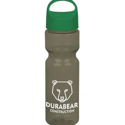 Olympian Bottle with Oval Crest Lid - 28 oz