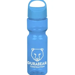 Olympian Bottle with Oval Crest Lid - 28 oz