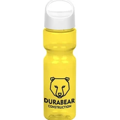 Olympian Bottle with Oval Crest Lid - 28 oz