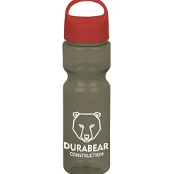 Olympian Bottle with Oval Crest Lid - 28 oz