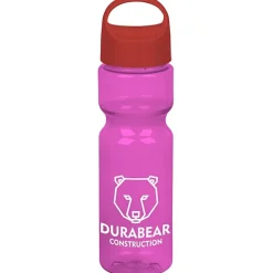 Olympian Bottle with Oval Crest Lid - 28 oz
