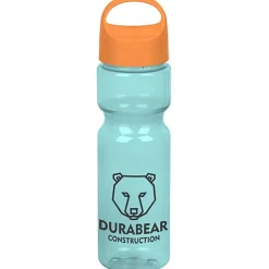 Olympian Bottle with Oval Crest Lid - 28 oz