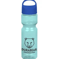 Olympian Bottle with Oval Crest Lid - 28 oz