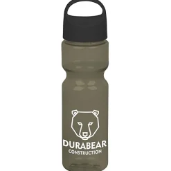 Olympian Bottle with Oval Crest Lid - 28 oz
