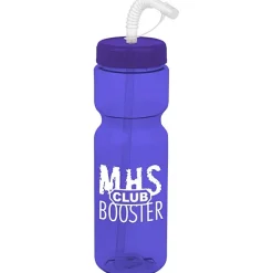 Olympian Bottle with Straw Lid - 28 oz