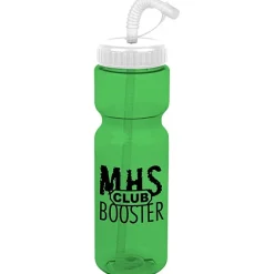Olympian Bottle with Straw Lid - 28 oz