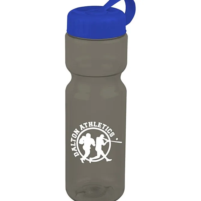 Olympian Bottle with Tethered Lid-28 oz