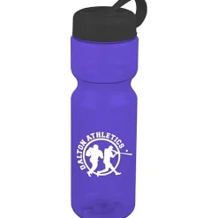 Olympian Bottle with Tethered Lid-28 oz