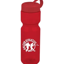 Olympian Bottle with Tethered Lid-28 oz
