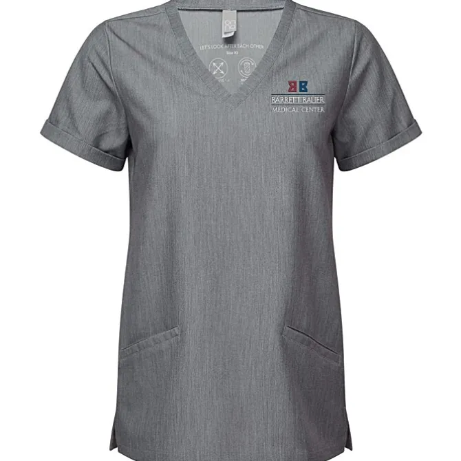 Onna Invincible V-Neck Stretch Scrub Top - Ladies'