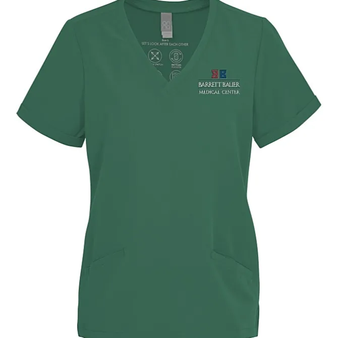 Onna Invincible V-Neck Stretch Scrub Top - Ladies'