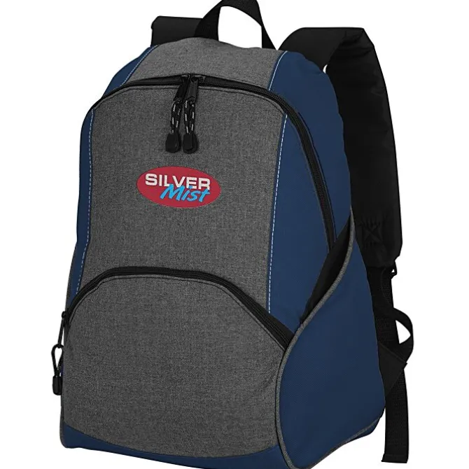 On-the-Move Heathered Backpack - Embroidered