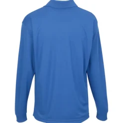 Opponent Micro Pique Long Sleeve Wicking Polo