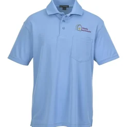 Opponent Micro Pique Wicking Pocket Polo
