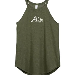 Optimal Tri-Blend High Neck Tank Top - Ladies'