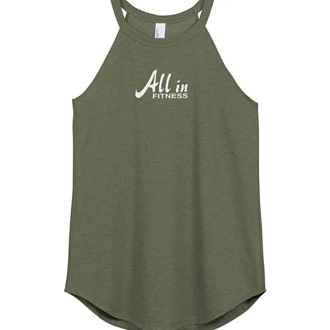 Optimal Tri-Blend High Neck Tank Top - Ladies'