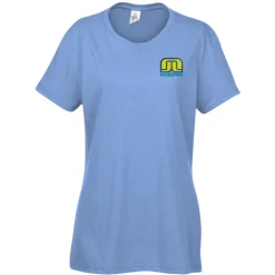 Optimal Tri-Blend T-Shirt - Ladies' - Embroidered