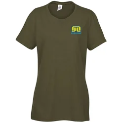Optimal Tri-Blend T-Shirt - Ladies' - Embroidered