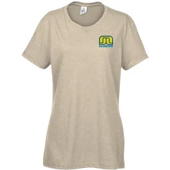 Optimal Tri-Blend T-Shirt - Ladies' - Embroidered