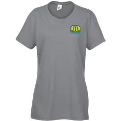 Optimal Tri-Blend T-Shirt - Ladies' - Embroidered