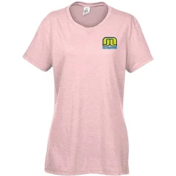 Optimal Tri-Blend T-Shirt - Ladies' - Embroidered