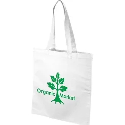 Organic 8-oz Cotton Flat Tote