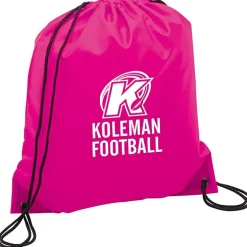Oriole Drawstring Sportpack - 16 1/2 inches x 14 1/4 inches