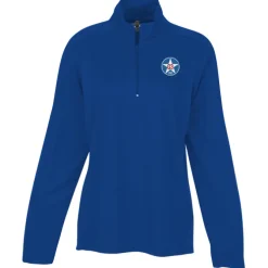 3.8-ounce Performance 1/4-Zip Pullover - Ladies' - Embroidered