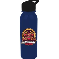 Outdoor Bottle with Flip Straw Lid - 24 oz - Full Color