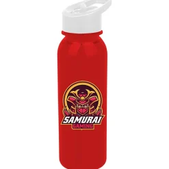 Outdoor Bottle with Flip Straw Lid - 24 oz - Full Color