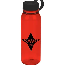 Outdoor Bottle with Tethered Lid - 24 oz