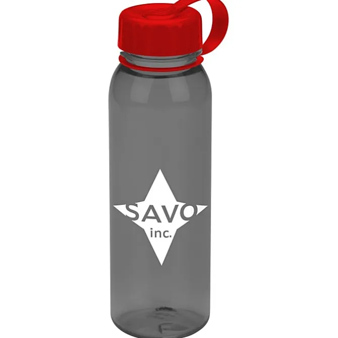 Outdoor Bottle with Tethered Lid - 24 oz