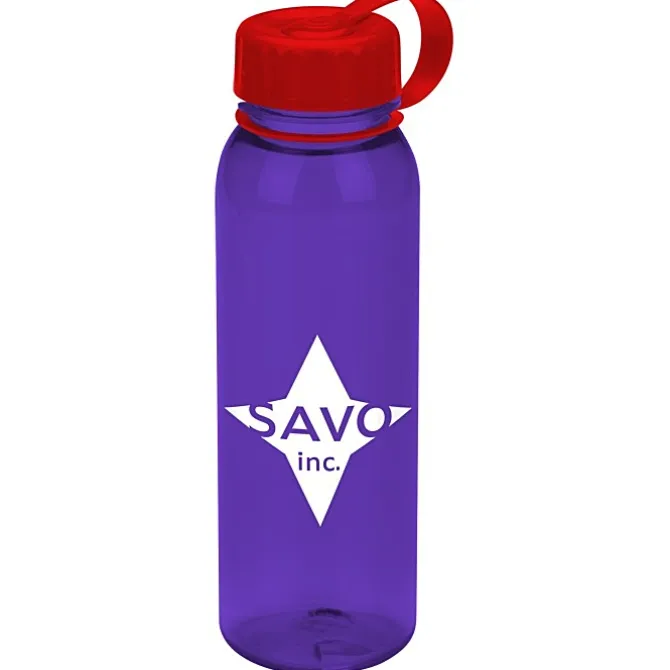 Outdoor Bottle with Tethered Lid - 24 oz