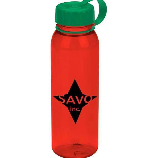 Outdoor Bottle with Tethered Lid - 24 oz