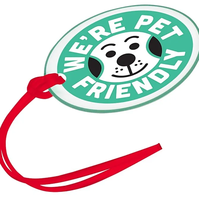 Oval POLYspectrum Bag Tag - Translucent