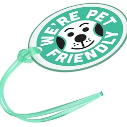 Oval POLYspectrum Bag Tag - Translucent