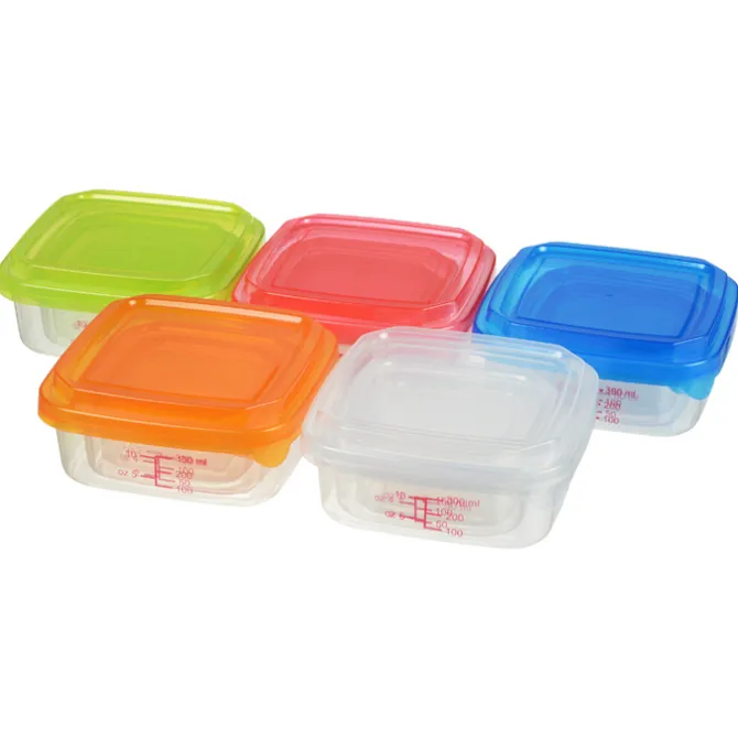 Oval Portion Control & Food Bag Lunch Set