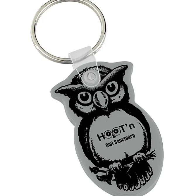 Owl Soft Keychain - Opaque