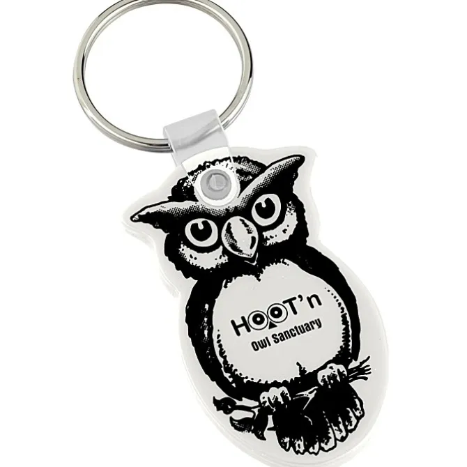 Owl Soft Keychain - Opaque