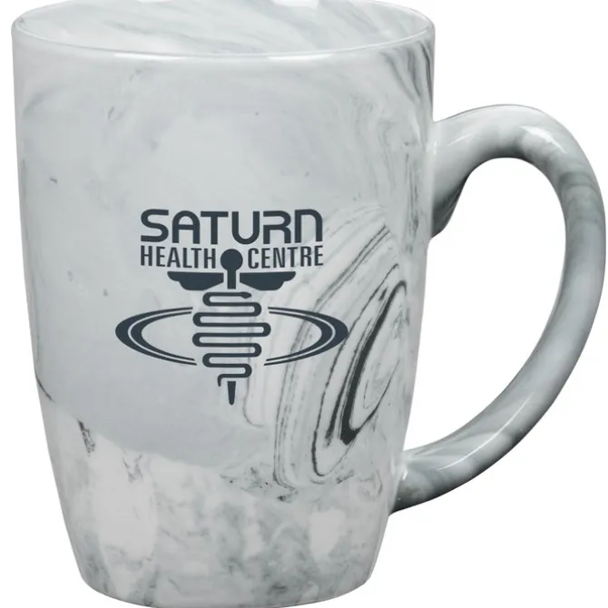 Palermo Marble Ceramic Mug - 16 oz