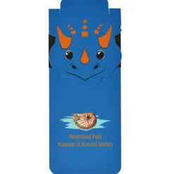 Paws and Claws Magnetic Bookmark - Triceratops